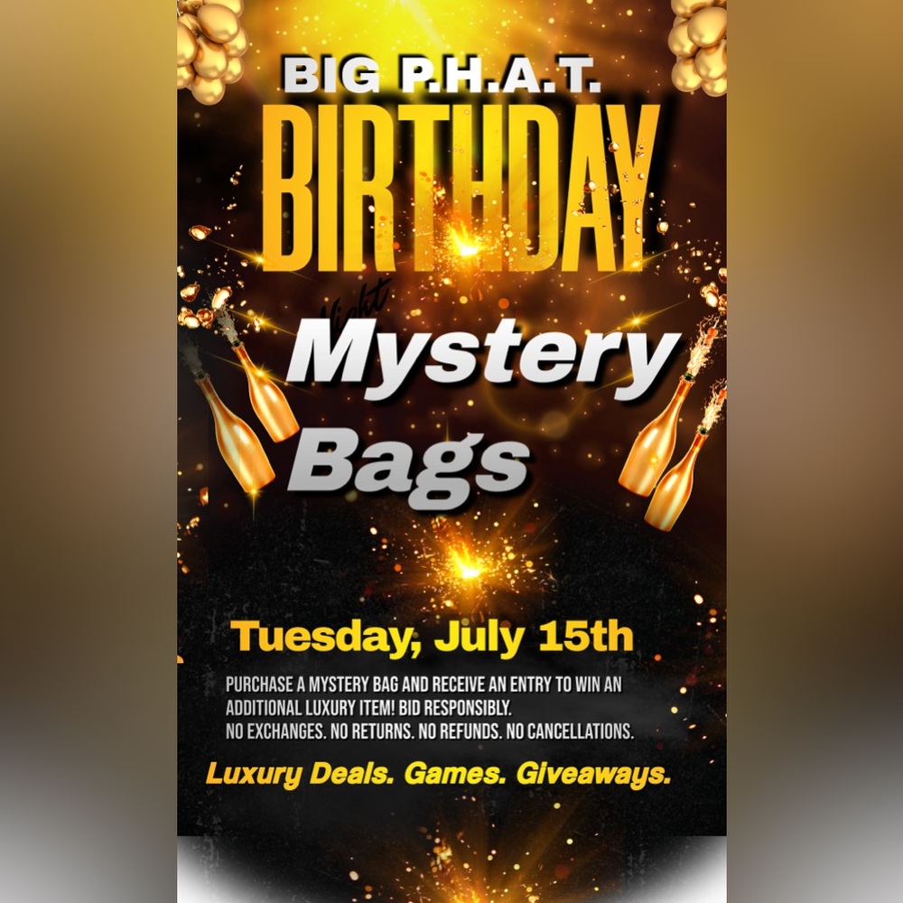 Birthday Bash Mystery Bags #27